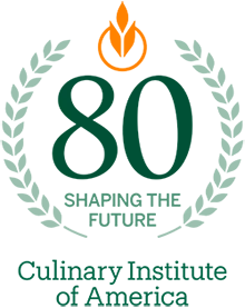 CIA 80th anniversary logo, 80 years of shaping the future.